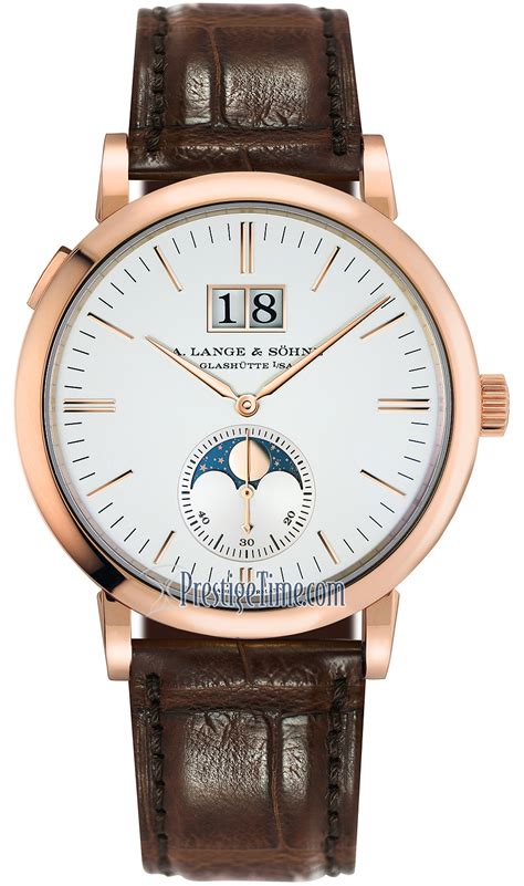 lange sohne saxonia moonphase|saxonia moon phase watch.